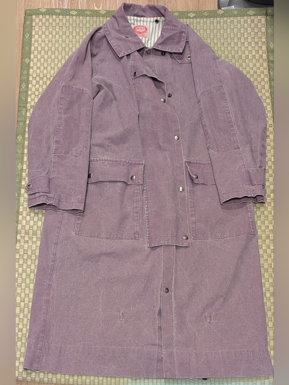 RARE The Australian Outback Collection Duster Coat Size Medium Made in Canada